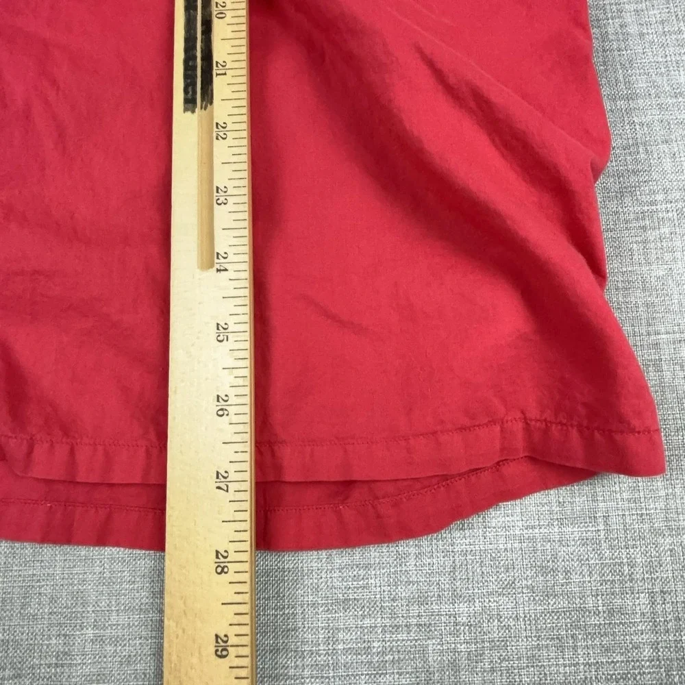 Polo Ralph Lauren Shirt Mens XL Red Short Sleeve Button Up Classic Fit